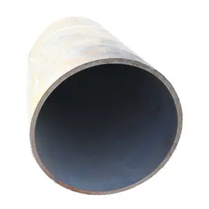 Chine fabrication laminés à chaud astm a106b/a53b sch40 noir fer MS tube bien carbone tuyaux en acier sans soudure tubes de fer tuyaux en acier