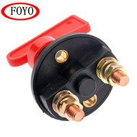 Interrupteur de déconnexion de batterie de marque FOYO, boîtier polyvalent, couvercle à clé, anti-corrosion, pour accessoires de bateau/yacht/kayak/embarcation