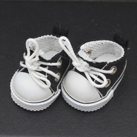 Vente en gros de baskets en toile colorées pour poupées BjD de 7,5 cm, vêtements et accessoires pour poupées, chaussures pour poupées à l'échelle 1/3 1/4 pour labubu