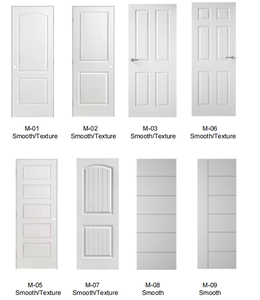 Porte Interne in MDF Modellate, Bianche Preverniciate, per Progetti Residenziali e Alberghieri, Prezzo Conveniente e Consegna Rapida - Product Image 2