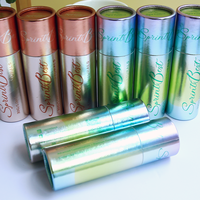 Récipient d'emballage en carton personnalisé de parfum solide écologique personnalisé Tubes en papier ronds torsadés pour baume à lèvres en bâton déodorant