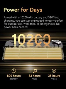 CUBOT Tab Kingkong Mini Rugged <b>Tablet</b> Unisoc T615 <b>4G</b> 8.68-inch 90Hz 6GB+128GB Camping Light 10200mAh Battery 33W Android 15 - Product Image 5