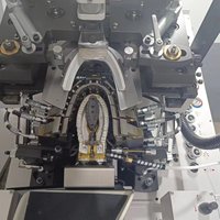 Machine de montage de talon avant pour la fabrication de chaussures, hydraulique et informatisée, haute efficacité, 380V, vente directe usine MingTeng