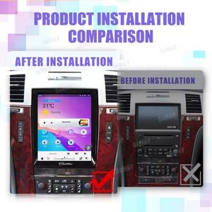 Autoradio Android 11 10,4 pouces pour Cadillac Escalade 2007-2012 Écran tactile Lecteur multimédia de voiture Navigation GPS 2DIN RAM 4 Go - Product Image 4