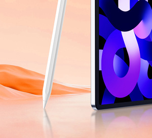 ปากกาสไตลัสสำหรับ iPad แบบชาร์จไร้สายแม่เหล็ก 394 พร้อมจอแสดงผลอิเล็กทรอนิกส์ บลูทูธ แบตเตอรี่ในตัว ป้องกันการสัมผัสโดยฝ่ามือ ผิวสัมผัสแบบเปียโน หัวปากกาเปลี่ยนได้ - Product Image 2