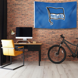 <span class=keywords><strong>Drapeau</strong></span> du club de football Hertha BSC <span class=keywords><strong>Berlin</strong></span> 3x5 pieds, bannière en polyester double face, impression vive et œillets en laiton pour les fans et les événements sportifs - Product Image 4