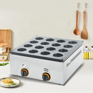 Crêpière en fonte Prosentials de chef personnalisée Machine à gâteau à roue 16 trous Machine à crêpes aux haricots rouges à gaz - Product Image 5