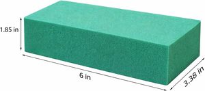 Bloques de <span class=keywords><strong>Espuma</strong></span> Floral Verde, <span class=keywords><strong>Espuma</strong></span> Floral Seca y Húmeda para Flores Frescas y Artificiales, <span class=keywords><strong>Espuma</strong></span> para Plantas, <span class=keywords><strong>Espuma</strong></span> EPE - Product Image 3