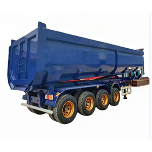 Semirremolque Volquete Hidráulico Trasero de Servicio Pesado con Caja de Carga de Alta Dureza <span class=keywords><strong>para</strong></span> Trabajos Mineros y Transporte de Cereales - Product Image 5