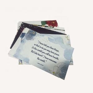 Juego de Tarjetas con Versículos Bíblicos de Afirmación, Impresas en Offset, con Papel Recubierto Personalizado y Cartulina Dúplex - Product Image 5