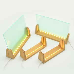 Handmade thân thiện với môi sáng <span class=keywords><strong>Acrylic</strong></span> lịch cơ sở sáng tạo Khung Ảnh và ánh sáng lịch thi đấu bưu thiếp chủ - Product Image 1