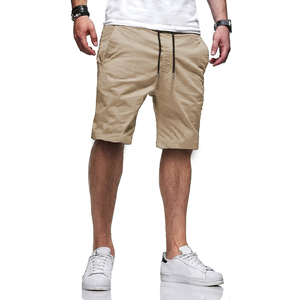 Men's Cotton Blend Casual <b>Shorts</b> Breathable Quick Dry Elastic Waist Streetwear Fitness Bermuda <b>Shorts</b> - Product Image 1
