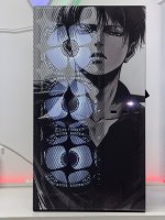 Boîtier d'ordinateur de jeu NPC Air3 Attacks on Titan avec fenêtre latérale, format ATX, construction en alliage d'aluminium, verre trempé