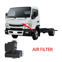 Filtre à air pour camion Canter Fuso, pièces en plastique OEM ME-422871 ME422871, filtre à air pour camion Mitsubishi Canter Fuso 2010 2011 2012