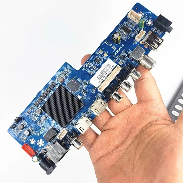 32-Inch Universal 1+8G Smart LED TV Circuit Board PCB-Based Motherboard with 12V Voltage 32-Inch Smart LED TV Motherboard