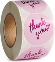 Autocollants en vinyle imperméables adhésifs en rouleau pour sacs en papier, enveloppes colorées, étiquettes cadeaux, Joyeux Noël, pour mascara, perruques, parfums et shampoings