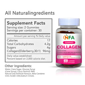 Goma de colágeno de etiqueta privada para un cabello saludable y fortalece los huesos de las mujeres con goma de colágeno - Product Image 2