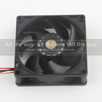 Ventilateur de refroidissement d'origine Sanyo 5V 24V 48V DC 12V 0.22A AC EC 8025 80X80X25MM 8CM pour convertisseur de fréquence, boîtier de serveur, quatre fils XF-73470