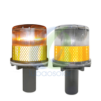 Hochleistungs-Solar-Blinklicht P65 Wasserdichte LED-Lampe für Verkehrsregelungsbereiche