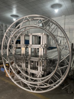 Estructura Circular F34 de Aleación de Aluminio, Estructura Redonda para Escenarios y Eventos, Personalizable