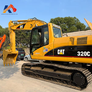 Excavadora CAT320C de exportación de máquinas de construcción usadas de Japón, excavadoras CAT usadas de alta calidad a precio bajo - Product Image 6