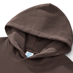 Sudadera de Alta Calidad de 520 Gsm, Estilo Vintage, Algodón Grueso de Lujo, Logotipo Personalizado, Sudadera con Capucha Unisex para Hombre y Mujer para Otoño - Product Image 3