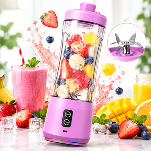 Nouveauté 2026 : Mixeur personnel portable avec fonction broyeur de glace, sans BPA, idéal pour les smoothies en camping - Product Image 1