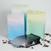 Pochette octogonale colorée auto-scellante en aluminium pour aliments pour animaux de compagnie, appâts de poisson, thé et emballages de collations