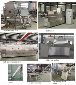 100 kg/h copos de maíz/desayuno cereales línea de procesamiento de aperitivos - Product Image 6