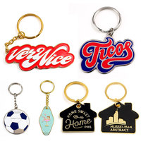 Porte-clés Métalliques Personnalisés sur Mesure Créez le Logo de Votre Entreprise en Métal Moulé Sous Pression Fabricant de Porte-clés