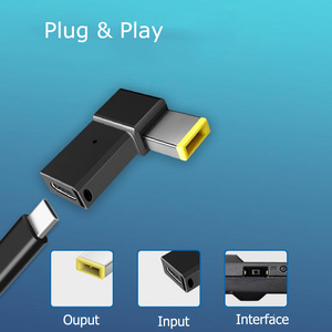 VUÔNG DC Thùng <span class=keywords><strong>jack</strong></span> để Loại C <span class=keywords><strong>USB</strong></span> 5V nối <span class=keywords><strong>Power</strong></span> <span class=keywords><strong>Adapter</strong></span> cho máy tính xách tay để Loại C <span class=keywords><strong>USB</strong></span> PD sạc thiết bị cho Lenovo - Product Image 4