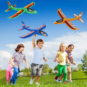 2025 nouvelle vente chaude les enfants peuvent voler jouets Sport jouets en plein air jeté à la main mousse Air avion avion - Product Image 4