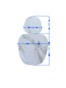 <span class=keywords><strong>Mayco</strong></span>, muebles de acento moderno, elegante tocón de árbol dorado y plateado, mesa auxiliar de café, tronco de árbol naturalista, Metal envejecido, vida fácil - Product Image 6