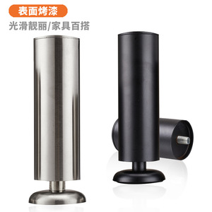 Patas de Muebles de Acero Inoxidable Engrosadas Huaxuan, Estilo Moderno Redondo, 3.5cm 6cm 8cm 10cm 12cm 15cm 18cm 20cm 25cm 30cm, para Sofá Cama - Product Image 2