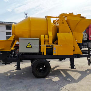 Vente en gros 40m3/h bétonnière avec pompe diesel bétonnière machine à pompe - Product Image 3