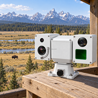 Caméra PTZ de surveillance longue portée avec vision nocturne et capteur CCD pour la surveillance des migrations et des mouvements de la faune