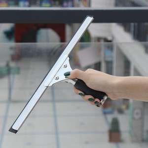 Wholesale Glass Cleaning Squeegee Window Tool Rubber Blade for Bathroom Shower Home Car Dining Table - Product Image 2