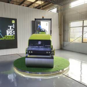 รถบดถนนแบบลูกกลิ้งดรัมล้อเหล็กคู่แบบสั่นสะเทือนขนาดเล็กระบบไฮดรอลิกเต็มรูปแบบ<span class=keywords><strong>3</strong></span>ตันประสิทธิภาพการทำงานสูง - Product Image 1