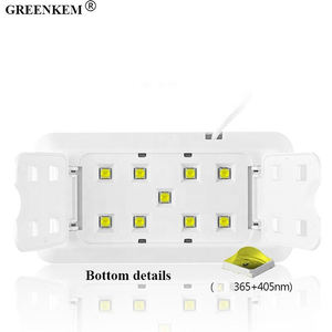 <span class=keywords><strong>Mini</strong></span> Nail Souris Lampe USB Photothérapie Machine Nail Cuisson Lampe Sèche 27W 9pcs <span class=keywords><strong>LED</strong></span> Perles UV Nail Lamp - Product Image 3