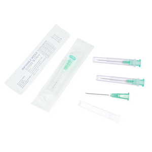 Agujas hipodérmicas estériles agujas de jeringa desechables 18G 21G 23G 25G 27G 30G 32G 34G 4mm 8mm 13mm 25mm agujas veterinarias afiladas - Product Image 3