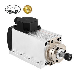 En Tendencia: Motor de Husillo de Alta Frecuencia de 0.8KW ER11 24000RPM Refrigerado por Aire con Correa Cuadrada BT30 110V/220V para Máquina CNC de Perforación y Rodamientos - Product Image 1
