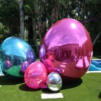 Décoration de Pâques, ballon gonflable, œuf de Pâques, PVC découpé au laser, couleur irisée personnalisée, résistant au soleil, imperméable, imprimé UV