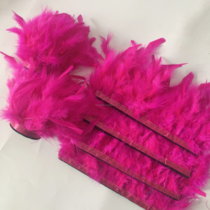 Women <strong>Feather</strong> <strong>Cuffs</strong> for Wrist Elegant <strong>Feather</strong> Snap Bracelet Women Real Turkey <strong>Feather</strong> Anklet Wrist <strong>Cuff</strong> - Product Image 2