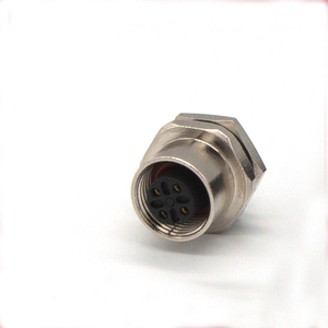 Connecteurs Électriques Étanche de Haute Qualité M12 2 3 4 5 6 8 Broches Contacts Mâles Connecteur M12 8 Broches Code A - Product Image 4