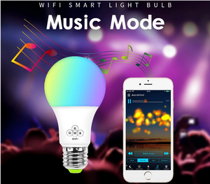 <span class=keywords><strong>Ampoule</strong></span> <span class=keywords><strong>LED</strong></span> Intelligente Télécommandée en Gros, RGB Dimmable, Contrôle par APP et Vocal pour Fêtes à Domicile - Product Image 5