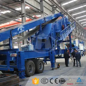 Ce Small Stone Crushing Machine Granite Mobile Impact Crusher Plant