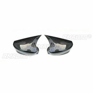 Pour Honda Accord 8ème, 8.5ème, 9ème génération 08-2017, coque de rétroviseur noir brillant aspect fibre de carbone - Product Image 4