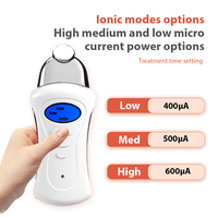 Dispositivo de Lifting con Microcorriente Avanzado, 3 Cabezales Personalizables, Terapia Iónica Ajustable para Líneas Finas y Penetración Profunda de Esencia