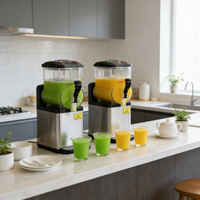 Nouveau distributeur automatique de boissons froides en acier inoxydable avec pompe, facile à utiliser pour les sirops et les sauces