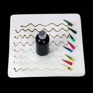 50 ml Backpresse 7 Stil Düsen Soße Marmelade Malwerkzeuge Gebäck Kuchen Salat Dekoration Kochen Zeichnen Handwerk - Product Image 5